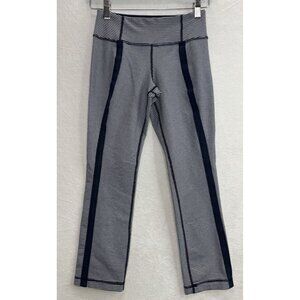 Lululemon Women's Coast To Class Cropped Pants in Gingham Inkwell Size 4